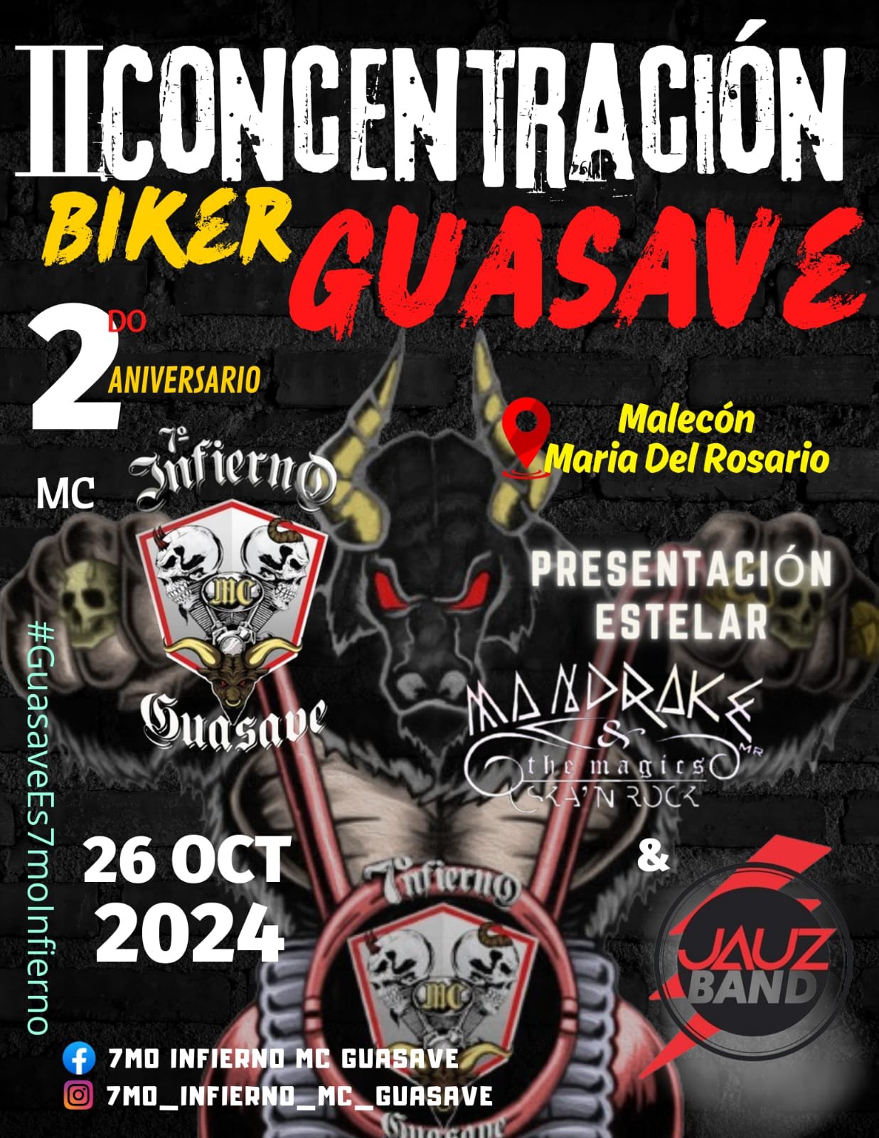 2da. concentracion biker guasave 2024